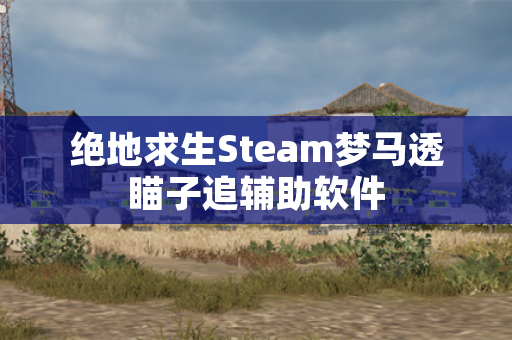 绝地求生Steam梦马透瞄子追辅助软件